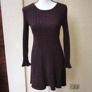 Laundry by Shelli Segal Wool Blend Knit A-Line Dre